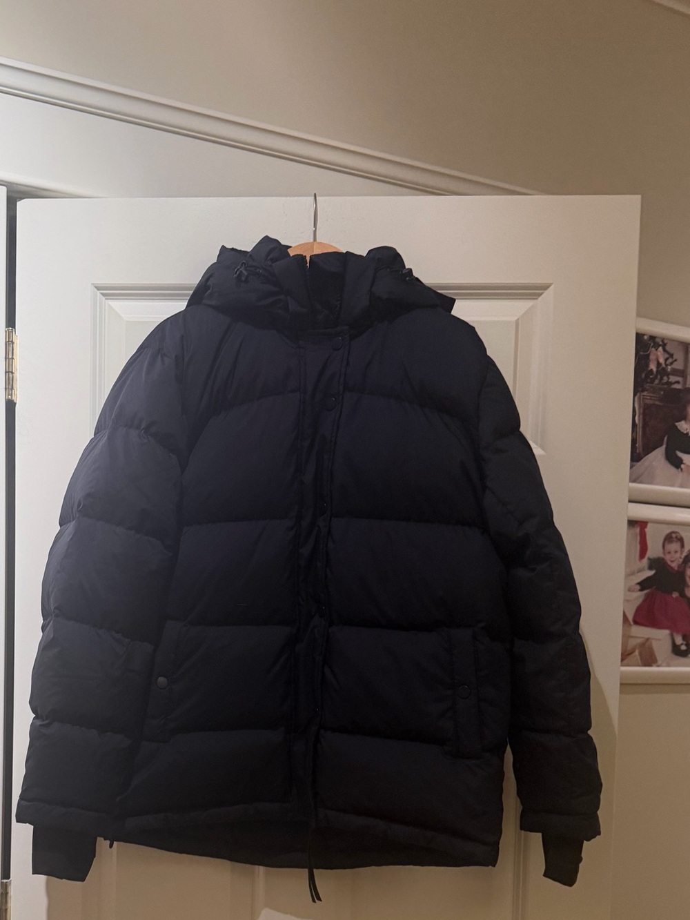 QUINCE women’s Responsible Down Puffer Jacket - DAMAGED NONFUNCTIONAL ZIPPER